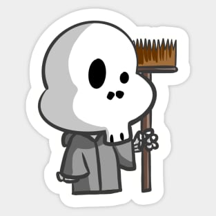 Grim Sweeper Sticker